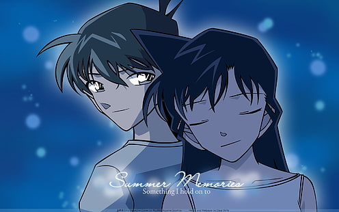 Męska i kobieca tapeta cyfrowa z postaciami z anime, Anime, Detective Conan, Tapety HD HD wallpaper