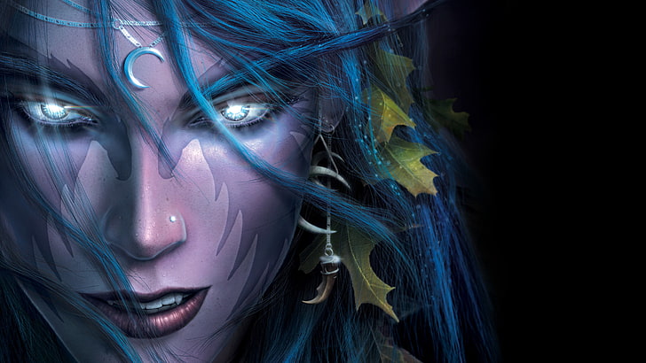 Tyrande, World of Warcraft, HD-Hintergrundbild