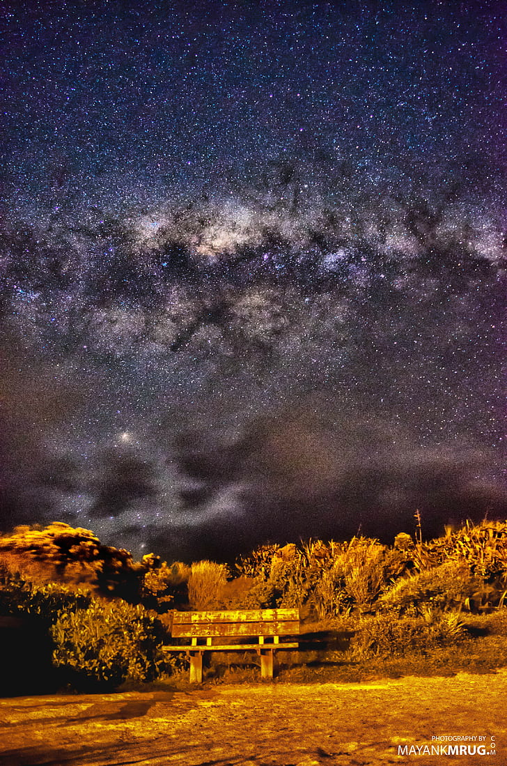 Milky Way, Auckland, New Zealand, HD wallpaper