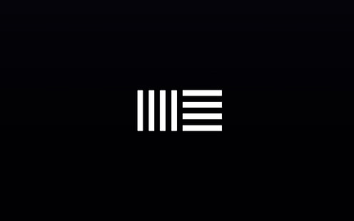música, daw, ableton, negro, logo, minimalismo, Fondo de pantalla HD HD wallpaper