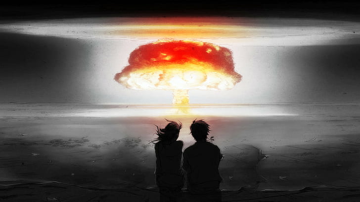 Explosion, nuklear, HD-Hintergrundbild