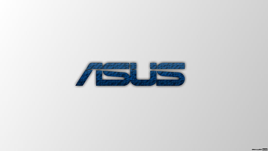 โลโก้ ASUS, ASUS, ตัวอักษร, พื้นหลังเรียบง่าย, วอลล์เปเปอร์ HD HD wallpaper