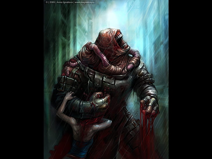 jogo de criatura Nemesis Video Games Resident Evil HD Art, jogo, horror, criatura, nemesis, HD papel de parede