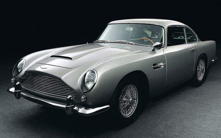1965 Aston Martin DB-5, coupé classique en argent, voitures, 1920x1200, aston martin, aston martin db-5, Fond d'écran HD