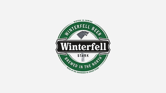 House Stark, Winterfell, Game of Thrones, Uma Canção de Gelo e Fogo, cerveja, HD papel de parede HD wallpaper