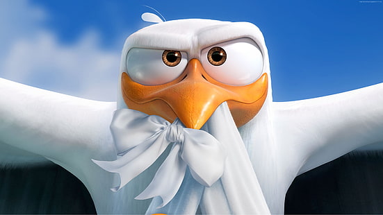 best animation movies of 2016, Storks, HD wallpaper HD wallpaper