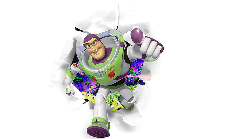 Toy Story, Buzz Lightyear, Buzz Lightyear illustrazione, Cartoni animati, Toy Story, Story ,, Buzz, Lightyear, Sfondo HD