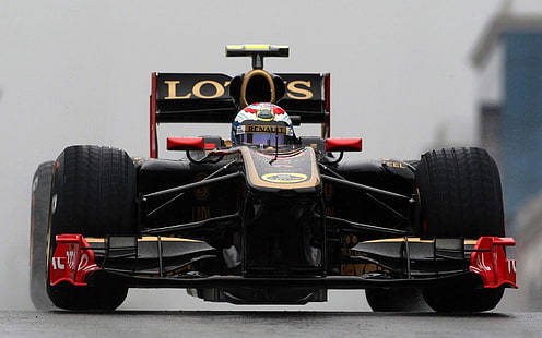 F1 HD, black formula 1 race car, sports, f1, HD wallpaper HD wallpaper