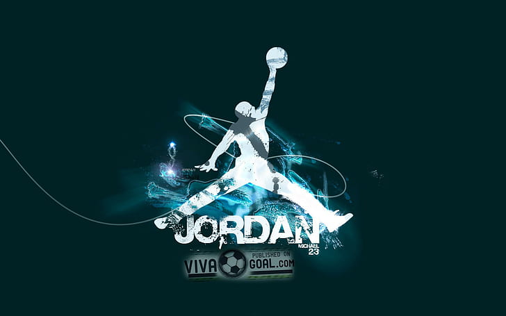 Air Jordan logo, air jordan logo, digital art, 1920x1200, basketball, air jordan, michael jordan, HD wallpaper
