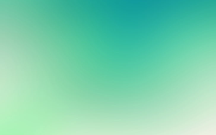 sea, shower, green, blue, gradation, blur, HD wallpaper