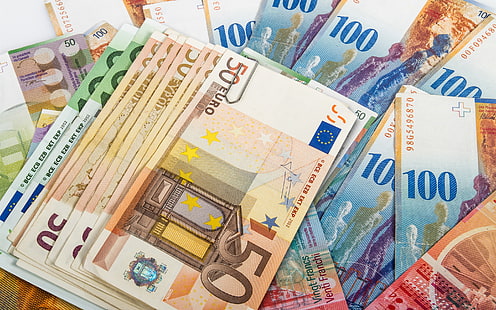 Евро, бумажные деньги, евро, бумага, деньги, HD обои HD wallpaper