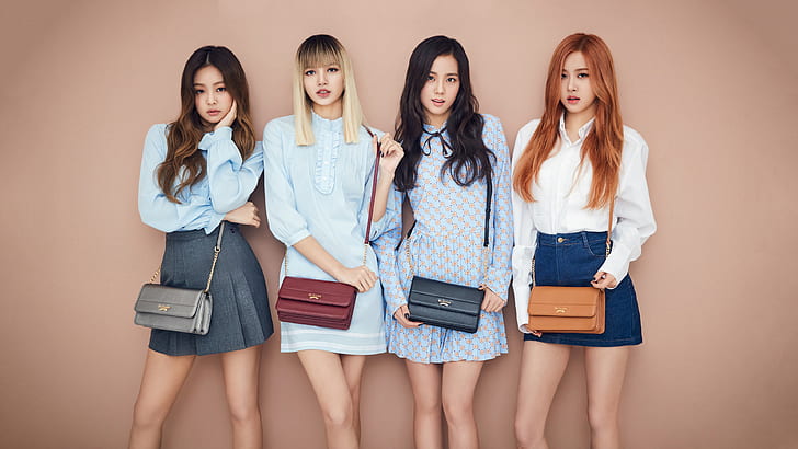 Music ، BlackPink ، Jennie Kim ، Jisoo (Singer) ، K-Pop ، Lisa (Singer) ، Rosé (Singer)، خلفية HD