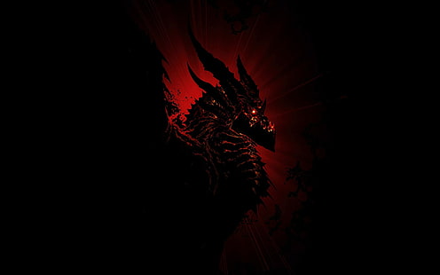video games, dragon, Deathwing, World of Warcraft, HD wallpaper HD wallpaper