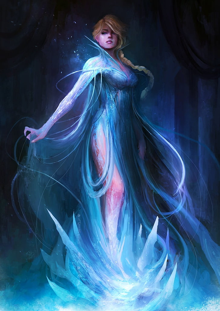 Frozen (movie), Princess Elsa, HD wallpaper