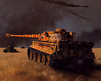 الدبابات ، النمر الأول، خلفية HD HD wallpaper