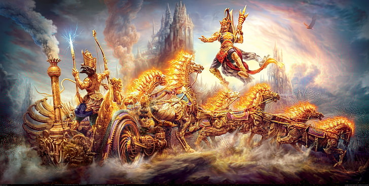 Mahabharata - Perang Para Dewa Ghatotkacha, Prajurit Paling Kuat dalam Perang Kurukshetra 17187, Wallpaper HD