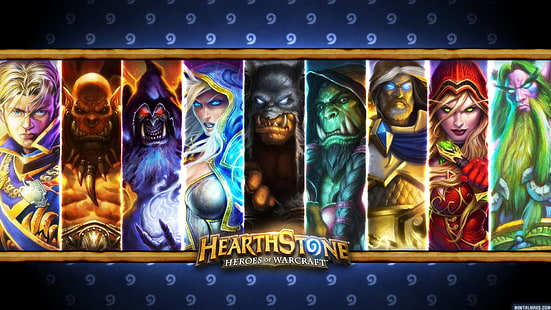 Hearthstone: Heroes of Warcraft, шепот старых богов, HD обои HD wallpaper