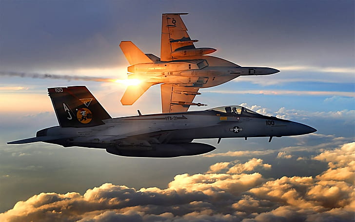 самолети военни стършели самолети f18 стършели 1440x900 Самолети военни HD изкуство, военни, самолети, HD тапет