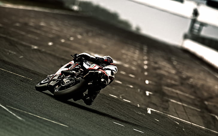 Ducati Sportbike Race Track HD、レース、バイク、トラック、スポーツバイク、ドゥカティ、 HDデスクトップの壁紙