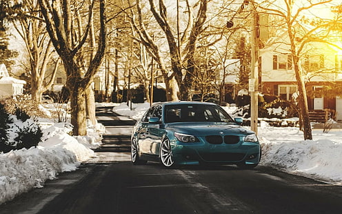 การปรับแต่งล้อรถยนต์ BMW E60 528i M5, 528i, ล้อ, การปรับแต่ง, วอลล์เปเปอร์ HD HD wallpaper