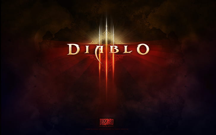 Diablo 3 Game Logo, HD papel de parede