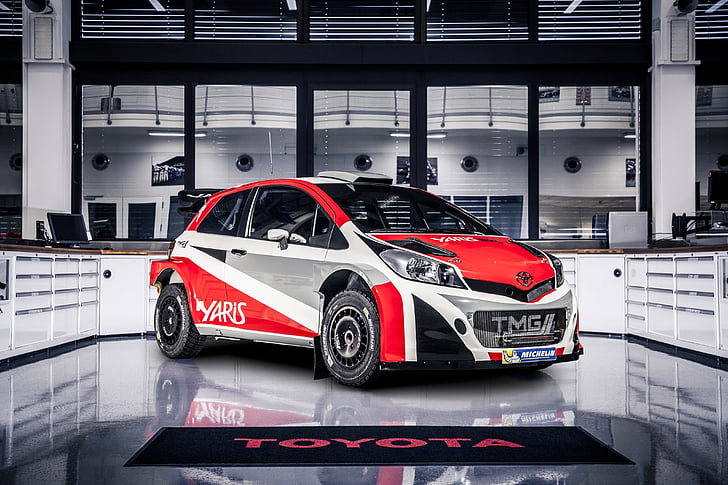 Toyota Yaris WRC, Prototype, 2017, 4K, HD wallpaper