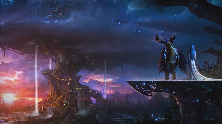Warcraft, World Of Warcraft, Malfurion Stormrage, Sfondo HD