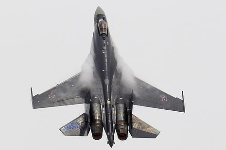 Cazas a reacción, Sukhoi Su-35, Fondo de pantalla HD HD wallpaper