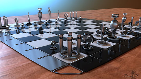bräde, schack, klassiker, spel, strategi, HD tapet HD wallpaper