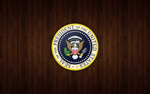 US-Präsidenten-Logo, Siegel des Präsidenten der Vereinigten Staaten Patch, Andere, USA, Logo, Präsidenten, HD-Hintergrundbild HD wallpaper