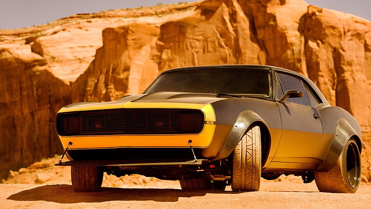 Transformers, Transformers: Age of Extinction, Bumblebee (Transformers), Chevrolet Camaro SS, Hot Rod, HD wallpaper