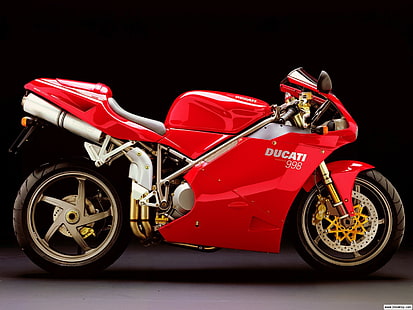 Ducati 998, röd Ducati 998 sportcykel, Motorcyklar, Ducati, fantastiska cyklar bakgrundsbilder, snabbaste cyklar bakgrundsbilder, Ducati cyklar bakgrundsbilder, HD tapet HD wallpaper