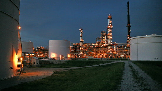 เคมีเคมีอุตสาหกรรมโรงงานโรงกลั่น, วอลล์เปเปอร์ HD HD wallpaper