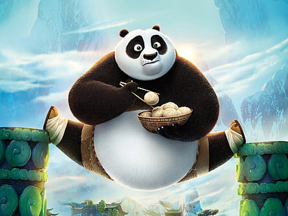 Кунг-фу панда 3, кунг-фу, панда, HD обои HD wallpaper