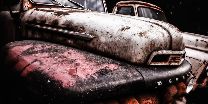 car, rust, old, vehicle, HD wallpaper