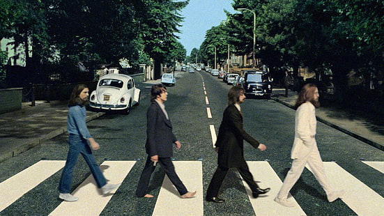 musica, copertine degli album, The Beatles, Abbey Road, Sfondo HD HD wallpaper