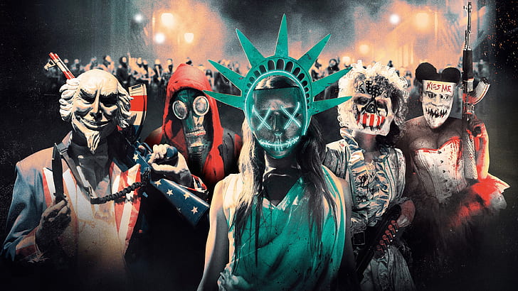 the purge election year 4k hd  download for pc, HD wallpaper
