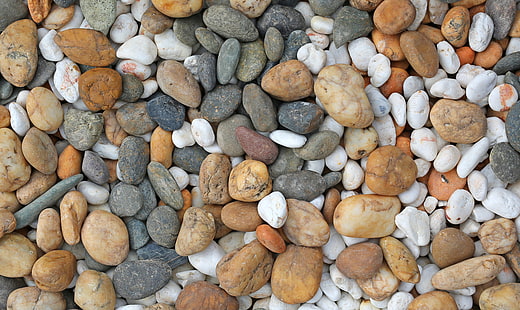 плаж, камъчета, камъни, фон, бял, текстура, морски, море, HD тапет HD wallpaper