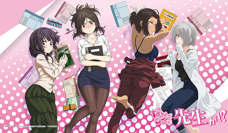 Anime, Neden buradasın, Öğretmen!?, Chizuru Tachibana, Hikari Hazakura, Kana Kojima, Mayu Matsukaze, HD masaüstü duvar kağıdı