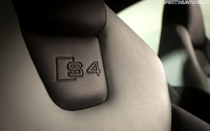 Audi S4 Seat Leather Interior HD, cars, audi, interior, seat, leather, s4, HD wallpaper