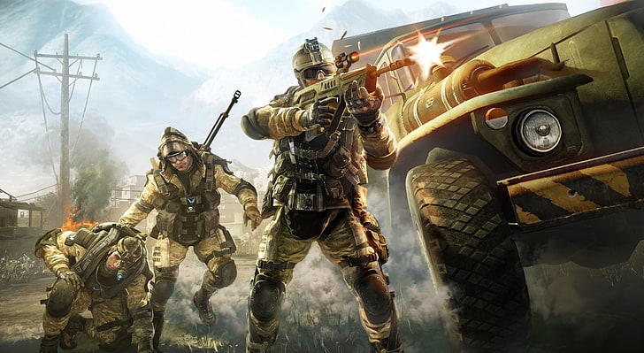 WarFace, army game wallpaper, Games, Other Games, video game, warface, HD wallpaper