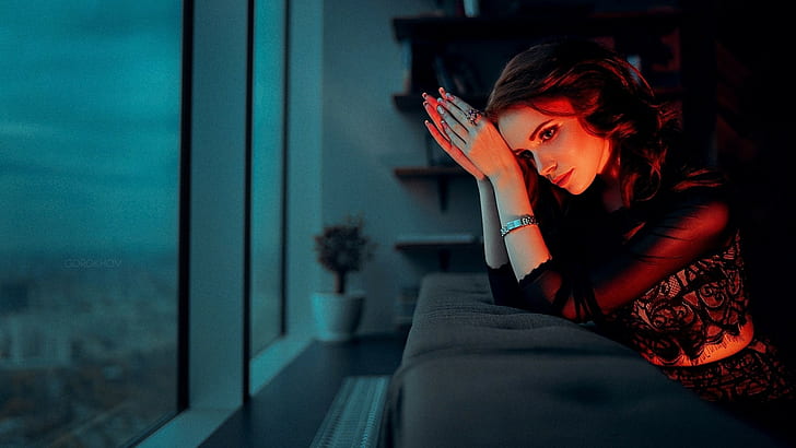 wanita, model, Ivan Gorokhov, Wallpaper HD