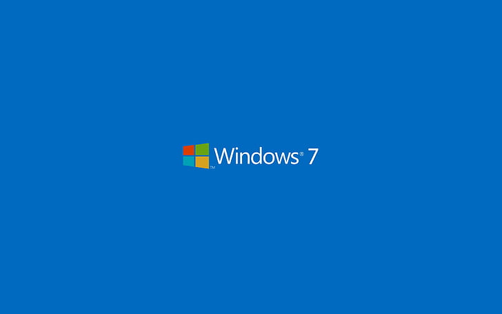 logo, Microsoft Windows, minimalismo, sistemi operativi, sfondo semplice, Windows 7, Sfondo HD