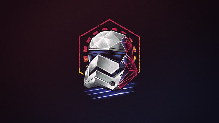 Star Wars, stormtrooper, helmet, HD wallpaper