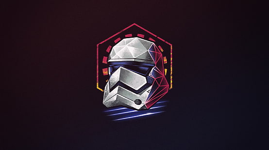 Star Wars, stormtrooper, helmet, HD wallpaper HD wallpaper