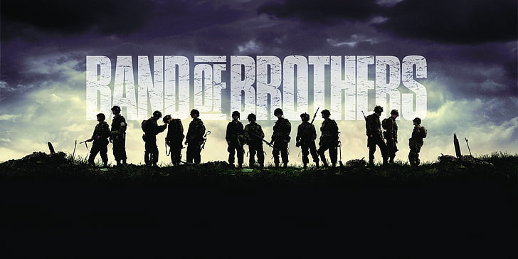 Band of Brothers wallpaper, The series, Band of Brothers, Brothers in arms, HD wallpaper