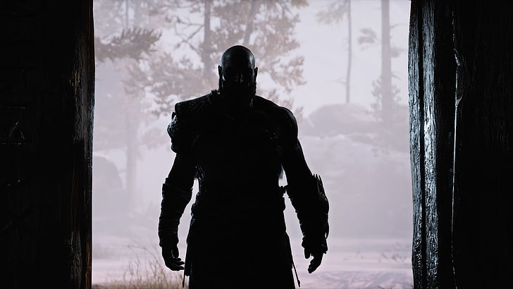 God of War, Kratos, God of War (2018), Atreus, Fondo de pantalla HD