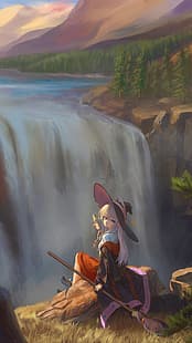 アニメ、アニメの女の子、エライナ（魔女の旅々）、 HDデスクトップの壁紙 HD wallpaper