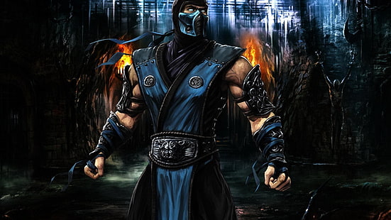 Mortal Kombat Subzero Hintergrundbild, Mortal Kombat, HD-Hintergrundbild HD wallpaper