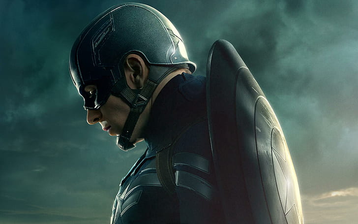 Chris Evans Captain America 2, amerika, kapten, chris, evans, Wallpaper HD